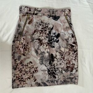 H&M high rise fitted skirt
